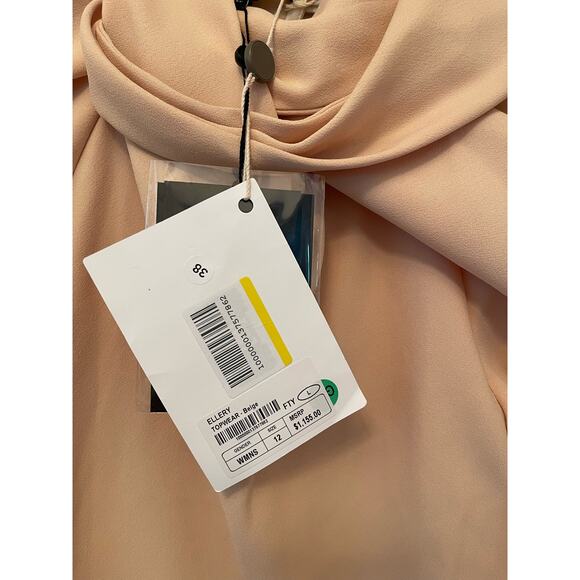 Ellery, Crepe Twist Blouse, NWT, Size: 8 - Picture 6 of 6